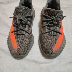 Used Yeesy 350 v2 Beluga Reflective size 9 1/2